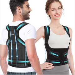 Breathable Spine Support Posture Corrector – Adjustable Back Brace for Pain Relief